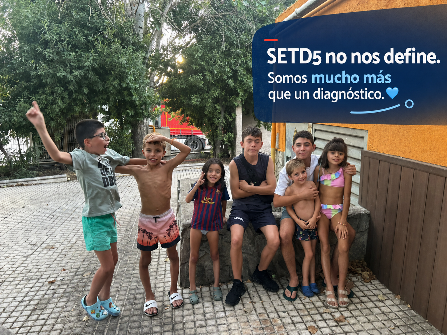 SETD5 no nos define. Somos mucho más que un diagnóstico.
